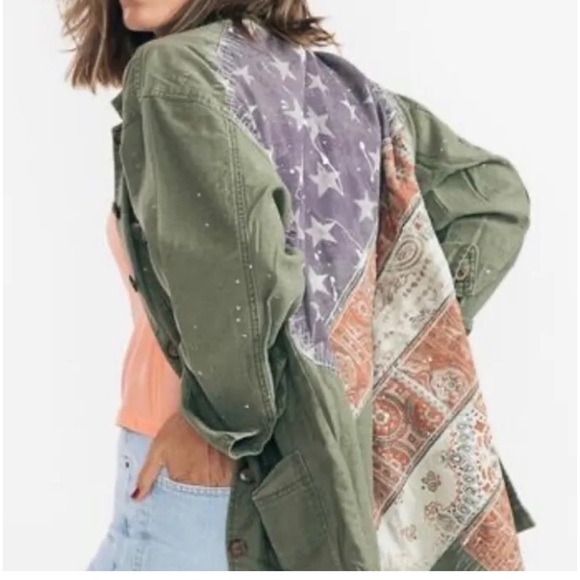 Free People Spruce Military Jacket - Picture 8 of 10